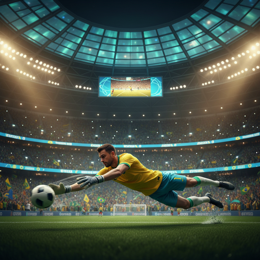 Disputa entre Alisson e Ederson pela camisa 1 da Seleção Brasileira em 2026.