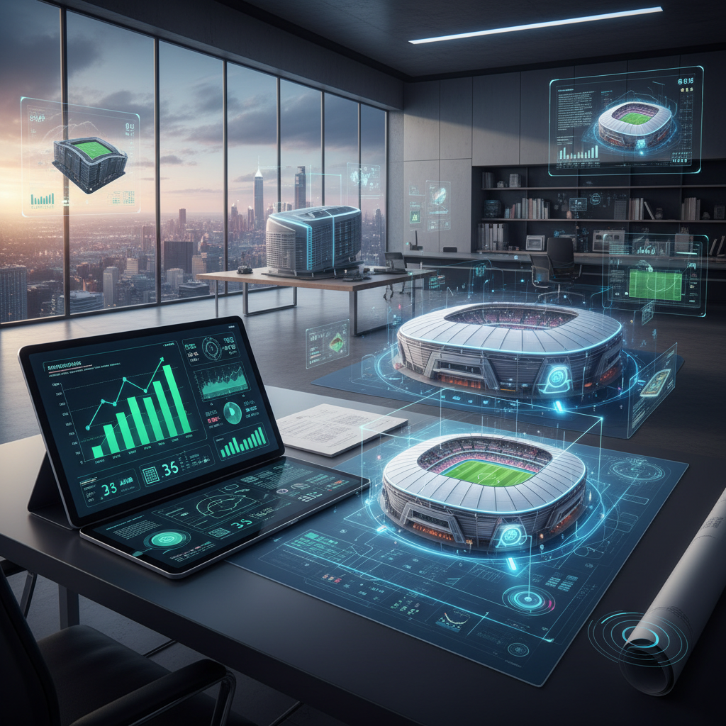 Representação visual de planejamento financeiro e gestão esportiva profissional em 2026